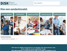 Tablet Screenshot of digitale-sociale-kaart.nl